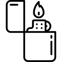 HIDDEN ZIPPO LIGHTER